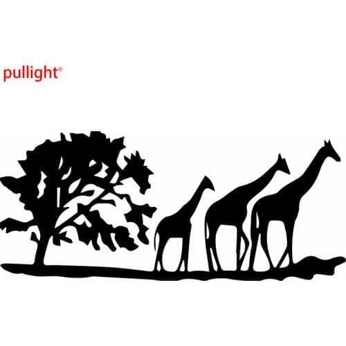 Cute Giraffes Safari Graphic Die Cut decal sticker Car Truck Boat Window