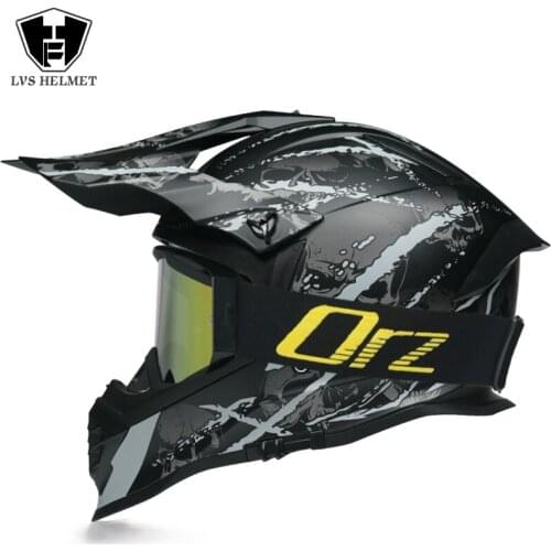Motorcycle motorcycle helmet casco capacete with lens winter ATV windproof helmet motocross helmet