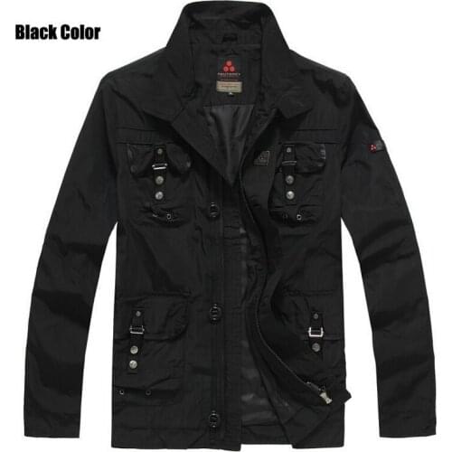 Brand New Spring Fall Italy Hombre Coat Casaco Masculino Fashion Multi Pocket Camouflage Bape PEUTEREY Jackets For Men Apparel