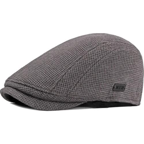Fibonacci Caps For Men Autumn Winter Knitted Men Beret Hat Brand Quality Flatcap Ivy Vintage Newsboy Cap Flat Dad Hat