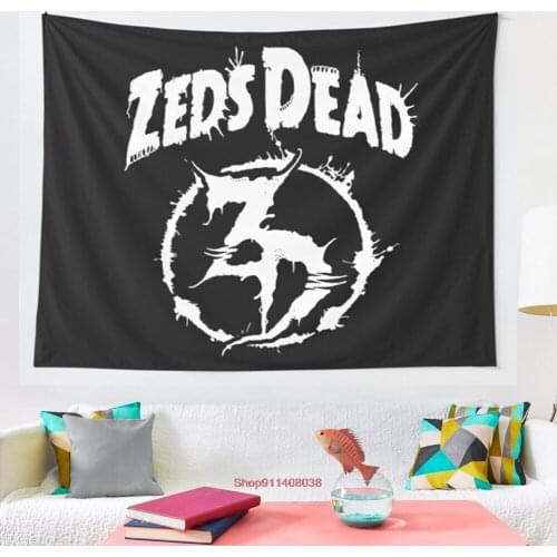 Zeds Dead tapestry Boho Tapestry Wall Hanging Tapestries Bedspread Wall Art Blanket Throw Towel Window Curtain