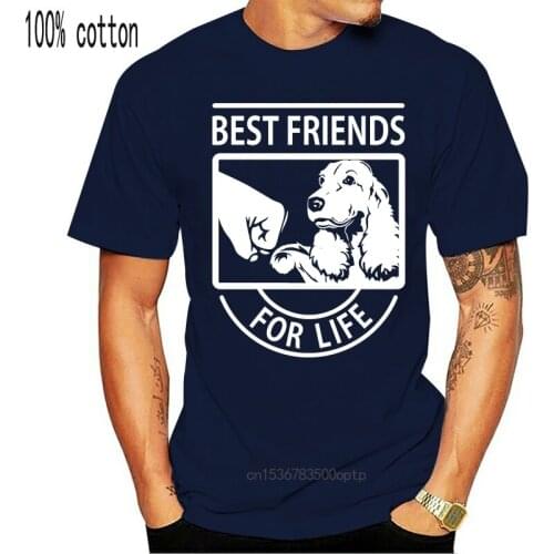 New brand men shirt Cocker Spaniel Best Friend T-shirt