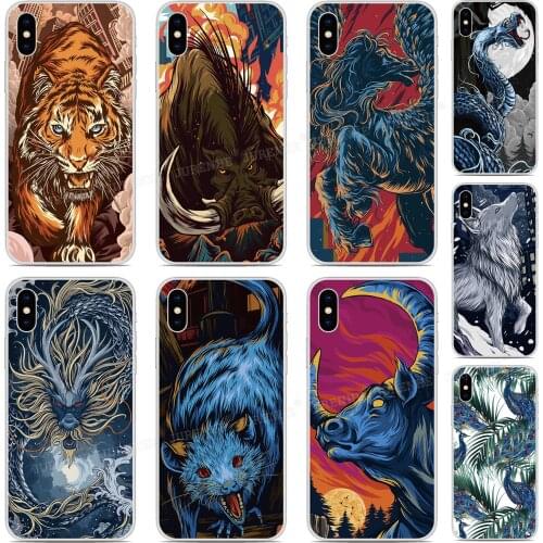 Printed 12 Zodiac Animal Cover For Vsmart Active 1 Plus Star 3 JOY 4 Live BQ Aquaris X2 X Pro U U2 Lite V VS Phone Case Fundas