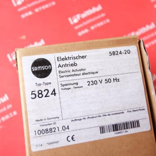 Samson 5824-20 1008821 230V 100% new and original