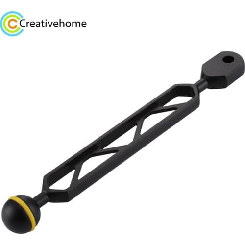 PULUZ diving lights arm ball 8 inch 20.3cm Aluminum Alloy Ball Arm for Underwater Torch / Video Light, Ball Diameter: 2.5cm