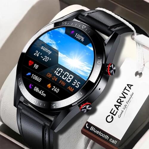 GEARVITA L20 Smartwatch BT Call IP68 Heart Rate Sleep Monitor Sport Smart Watch Men Women 450MAH Long Standby L15 L16 L19