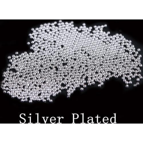 Steel Ball Nail Art DIY Decorations Caviar Metal Beads Gold Silver Nickel Nail Art Charm Cute Pearl 10g