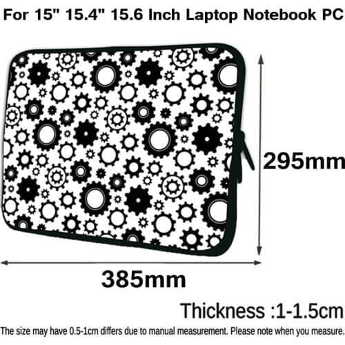 Laptop 15.6 Sleeve Bag 15 Notebook Case For Xiaomi MI Notebook Pro 15.6 Neoprene Briefcase 15.4 Inch Computer Bag Pouch PC Cover