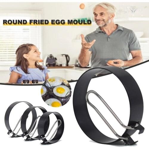 Stainless Steel Fried Egg Shaper Mould Omelette Decoration Frying Egg Pancakes Cooking Tools Kitchen Accessories Tools TS2