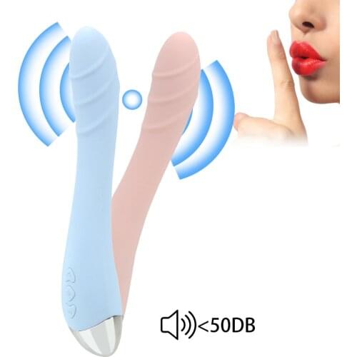 USB Charging G-Spot Dildos Vibrator Sex Toys For Women 10 Speeds Vagina Clitoris Massager Female Masturbation Powerful