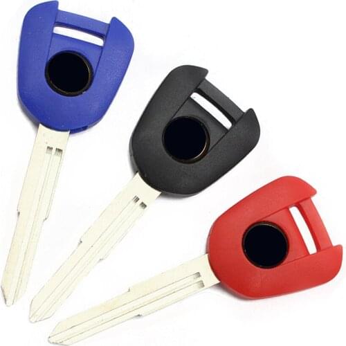 Key 1 Blank Motorcycle Keys Uncut Blade For Honda CB400 CBR1100XX Key Replacement 2003 2002