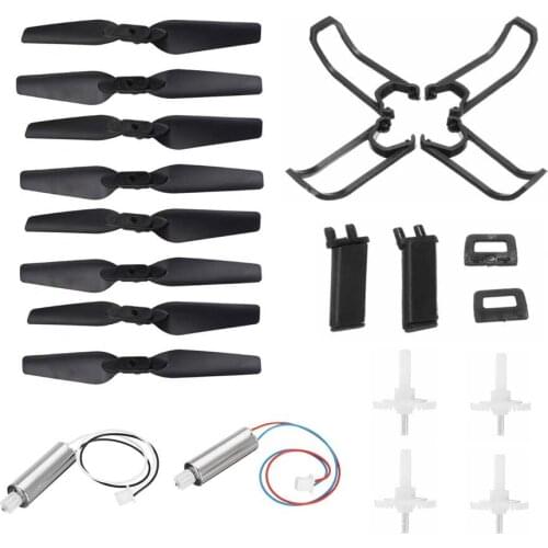 JY019 O019 E58 RC Quadcopter Drone Spare Parts Propeller Props Blades Set With Clip Motor gear Etc part kit
