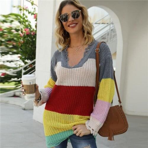 Women Sweater Knitted Autumn Winter Sweaters Vintage Top Knit Sweater Pull Femme Sweater Pullovers Winter Clothes Women