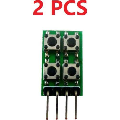 2 PCS 1-10kHz Duty Cycle & Frequency Adjustable PWM Square Wave Pulse Generator