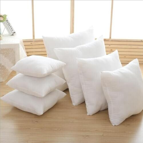 21 30*30/35*55/30*50/60*60 /40*40/45*45/40*60/65*65cm Solid Cushion Core Head Waist Pillow Inner PP Cotton Filler CushionFilling
