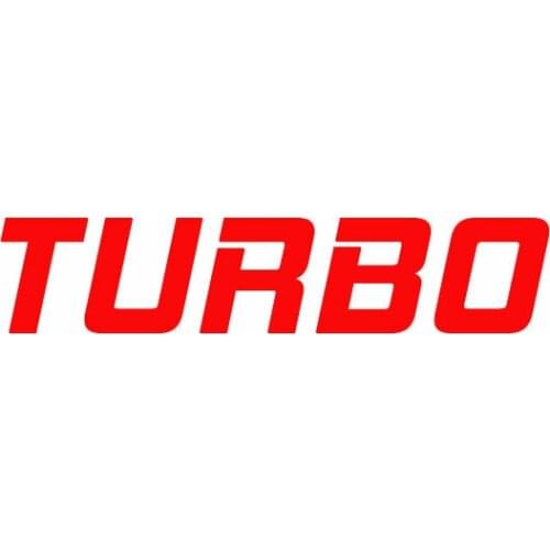 6" Wide 2PCs Turbo Funny Vinyl Decal Sticker Car Stickers Window