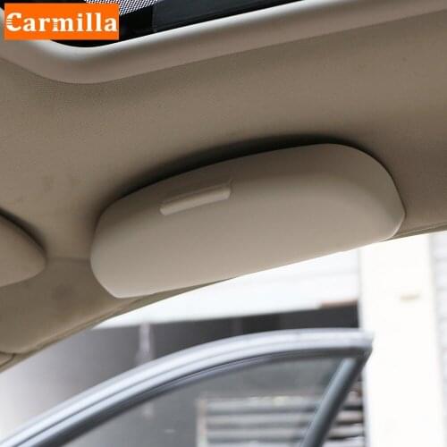 Car Styling Sunglasses Holder Eyeglasses Storage Box Glasses Case for Mitsubishi Outlander 2009 - 2021 Auto Accessories