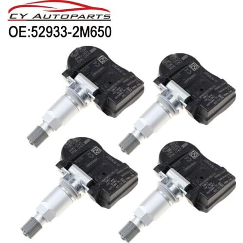 4PCS New TPMS Sensor Tire Pressure Sensor For 2012-2018 Kia CEED 433MHZ 52933-2M650 529332M650 52933-3N100 529333N100