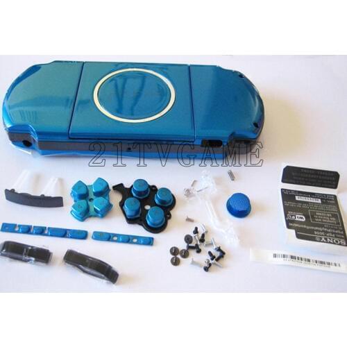 For PSP3000 PSP 3000 Game Console replacement full housing shell cover case with buttons kit