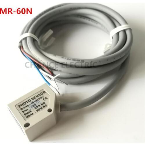 Photoelectric Switch MR-60N NPN NO/NC Original & New Diffuse reflection type FOTEK Infrared LED IR Sensor