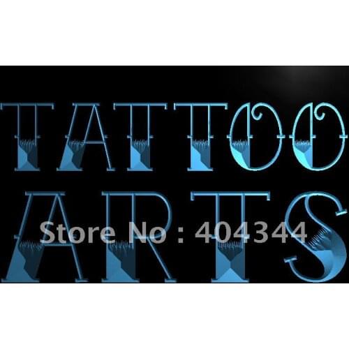 LB622- Tattoo Arts Logo Design NEW LED Neon Light Sign home decor crafts