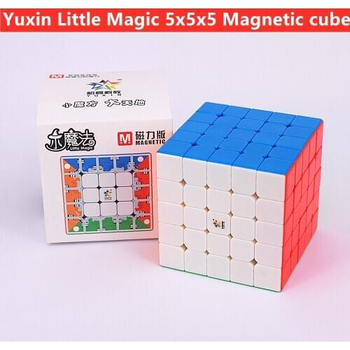 Yuxin Little Magic M 5x5x5 Magnetic magic cube 5x5 speed cube puzzle Zhisheng 4x4x4 cubo magico Competition Cubes