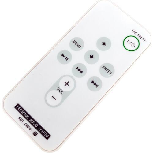 NEW remote control For SONY PERSONAL AUDIO SYSTEM RMT-CM51IP