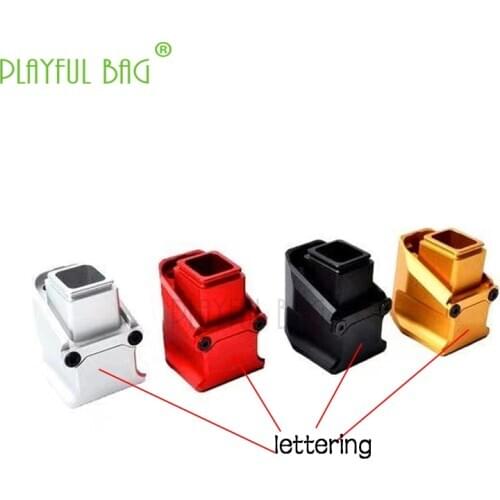 PB Playful bag Outdoor sports interesting toy P1 magazine double expansion base CNC refit water bomb gun refit qd42