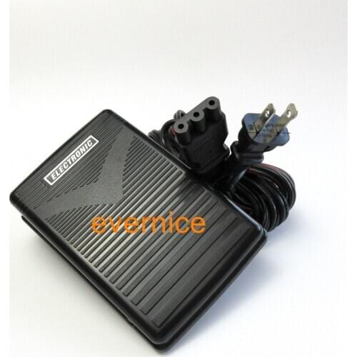Foot Control Pedal Cord 033770217 For 110V Elna 1010 202 2002 2004 2006 3003 3005