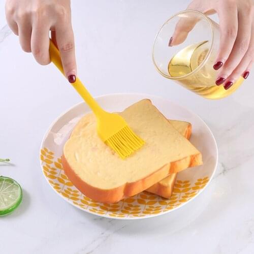 Cake Baking Brush Home DIY Silicone Tools Eco-friendly Bread Oil Cream Cooking Basting Brush Silicon Kitchen Barbecue brush