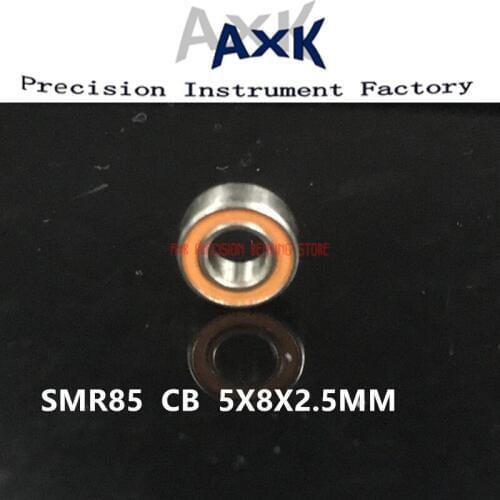 SMR85 CB LD A7 New Rolamentos Ball Bearing 1piece Smr85 2rs Cb Abec7 5x8x2.5mm Hybrid Ceramic Si3n4 Balls+ Rings Bearing