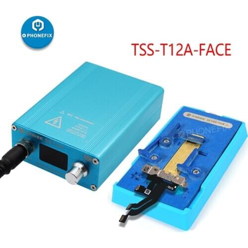 SS-T12A FACE ID V2.0 for IPhone X XS MAX Face ID Cable Distance Sensor Desoldering Repair Heating Groove Mainboard Preheater