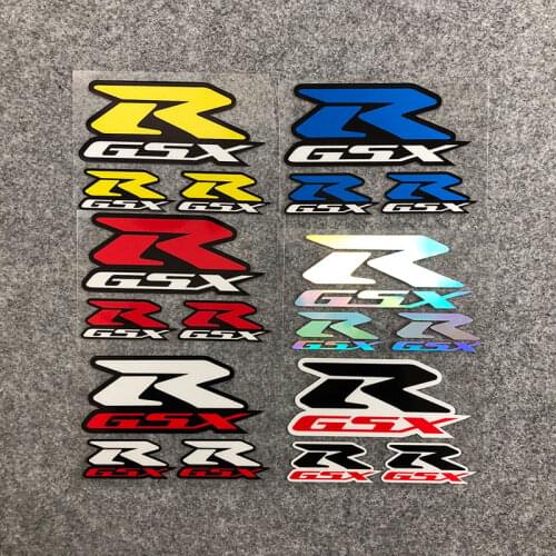Reflective Motorcycle Sticker Helmet Laser Decals Tank GSXR Emblem For SUZUKI GSXR 600 750 1000 K1 K2 K3 K4 K5 K6 K7 K8 H1