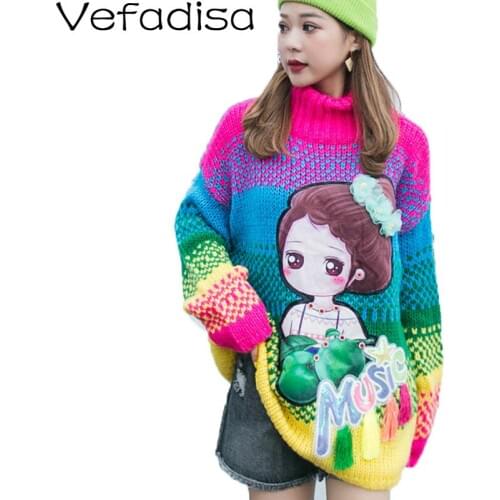 Женские свитера и кардиганы Vefadisa China At AliExpress
