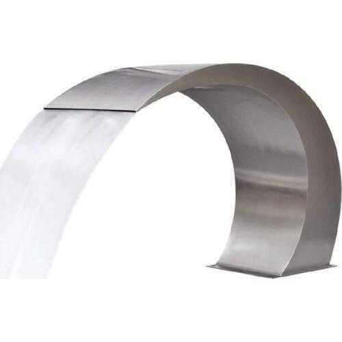 Waterproof swimming pool Water curtain 45*30*60 cm stainless steel water fall strip / waterfall spa pool water jet no led light