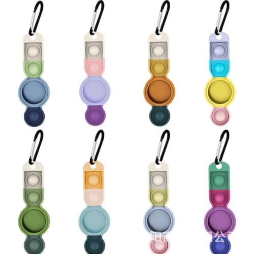 Suitable for Apple Airtag Anti-lost Sleeve Apple Tracker AirTags Case Silicone Protective Cover