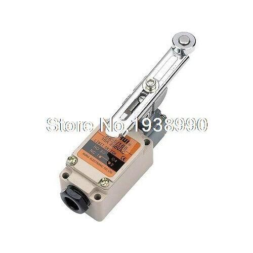1) XZ-5/108 NO+NC Micro Limit Switch SPDT Adjustable Roller Arm Type 10A 250VAC