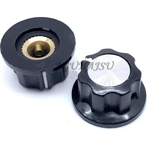10pcs MF-A01 Bakelite Potentiometer Knob Cap Diameter 19.5MM With RV16 Hole 3.2MM
