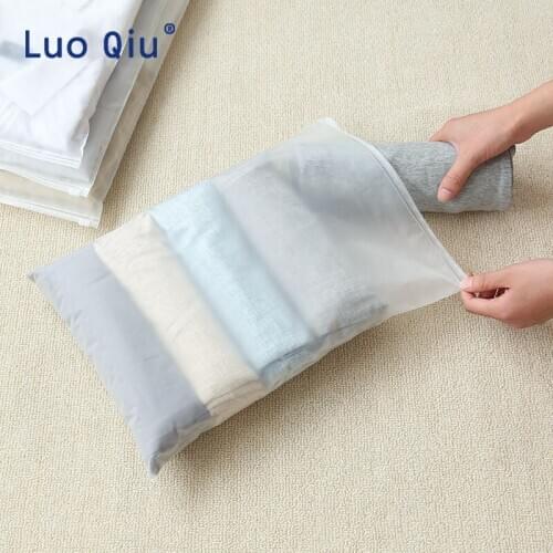 20 pieces Clear Self-adhesive Clothing Plastic Packaging Bag, Thick PE Bag for Apparel Shirts Jean