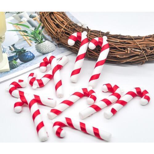 2020 New Years Christmas tree hanging candy cane stool decoration Christmas tree decoration home decorations childrens toys