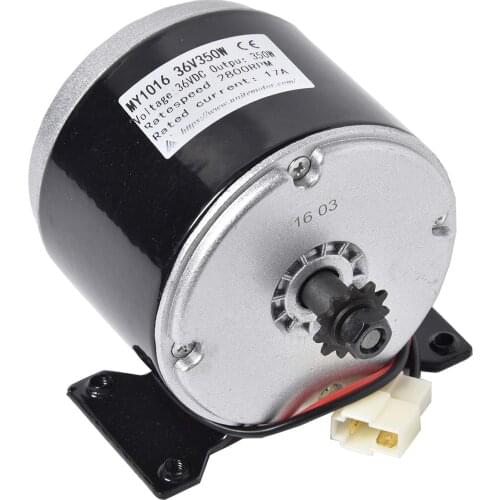 36V DC 350W 2750RPM Replacement Motor for Scooter Chain Wheel Synchronizing Wheels for Drive Speed Control