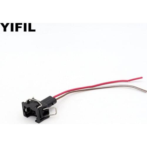 5pcs 2 Pin/Way Female EV1 Fuel Injector Nozzle Waterproof Connector Plug With Wire Cable Pigtail For BOSCH 829441-1 037 906 240