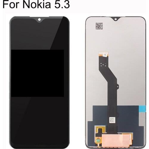 6.55" ORIGINAL Display for Nokia 5.3 LCD TA-1234 Display Touch Screen Replacment TA-1227 TA-1229 TA-1223 for Nokia 5.3 display