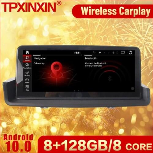 8+128G 2 Din Android Multimedia Receiver For BMW 3 Series E90 E91 E92 E93 2005 2006 2007 2008 2009 2010 2011 2012 Navi Head Unit