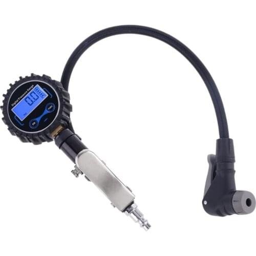Digital Tire Inflator with Pressure Gauge Heavy Duty Auto Air Inflating 0-200 PSI