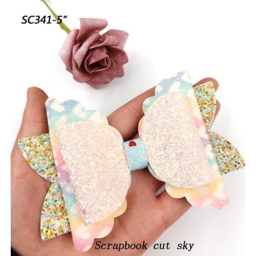 European and American Style Bow Scrapbook cut sky & steel wooden dies Compatible with most machines
