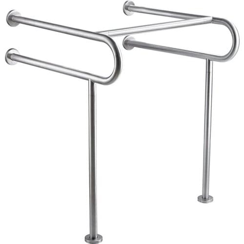 Handicap Barrier-Free Column Basin Handrails Elderly Public Toilets Safety Support for Disabled Guards