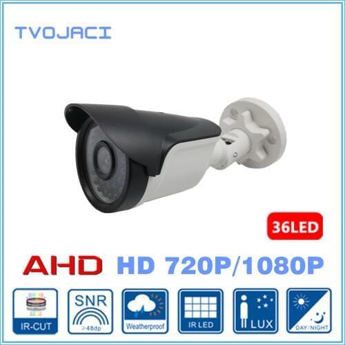 Surveillance Camera AHD Analog High Definition 1/4'' CMOS 1.0MP 720P 2.0MP 1080P AHD CCTV Camera IR Cut Fiter Security Outdoor
