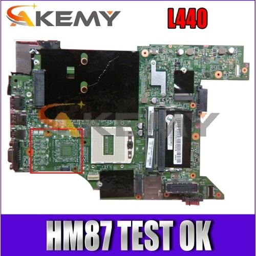Akemy Suitable For Lenovo ThinkPad L440 Laptop Motherboard PGA947 HM87 FRU00HM541 00HM540 00HM535 04X1972 00HN468 00HN469