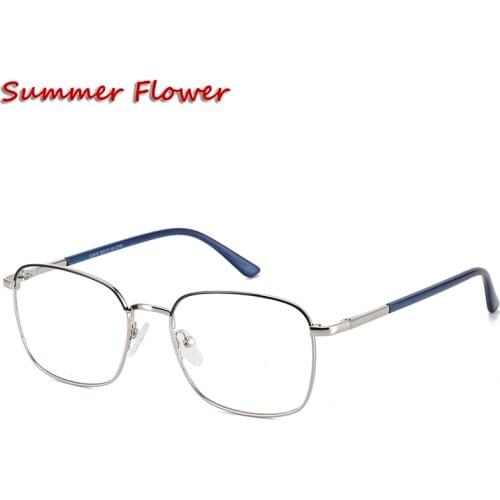 Summer Flower Spring Hinge Eyewear Square Men Frame Designer Progressive Glasses Light Women Super Quality Eyewear